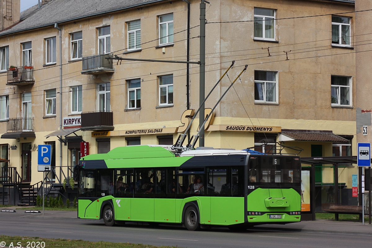 Kowno, Solaris Trollino IV 12 Medcom Nr 128
