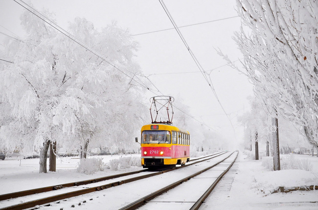 Volgograd, Tatra T3SU № 2702