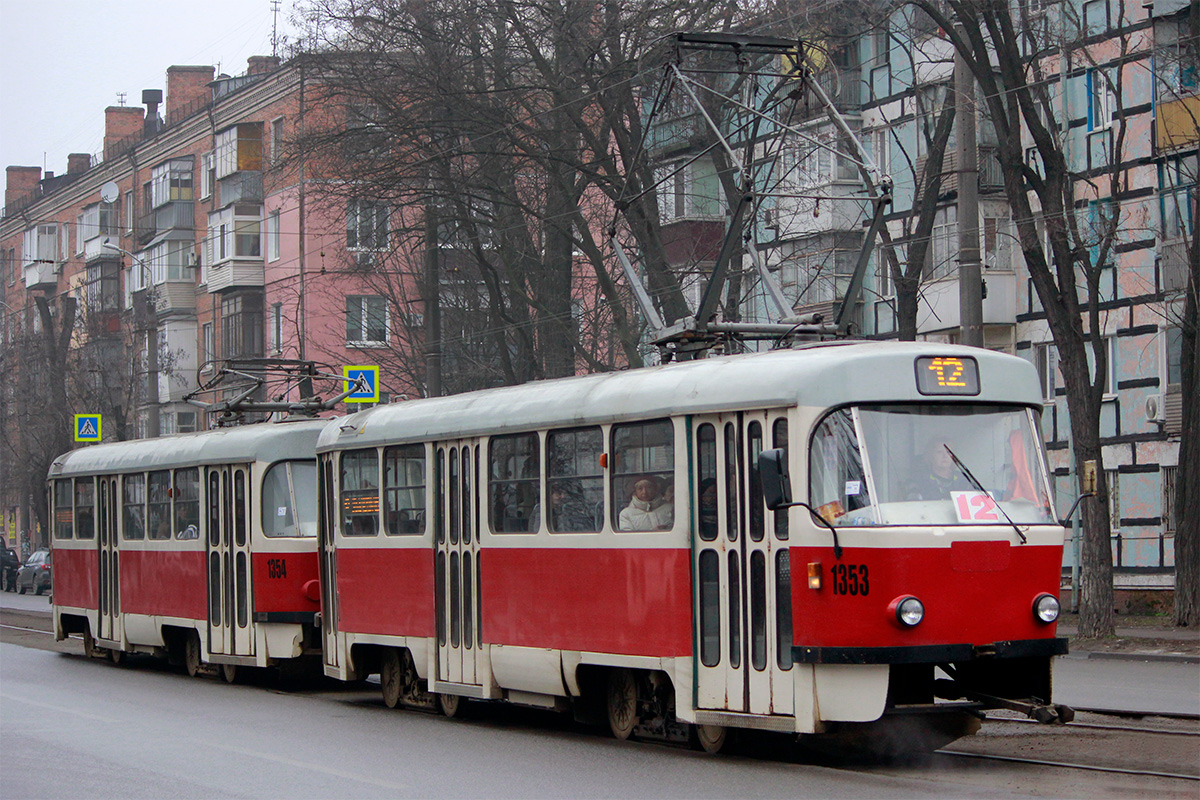 Dnipro, Tatra T3SU № 1353