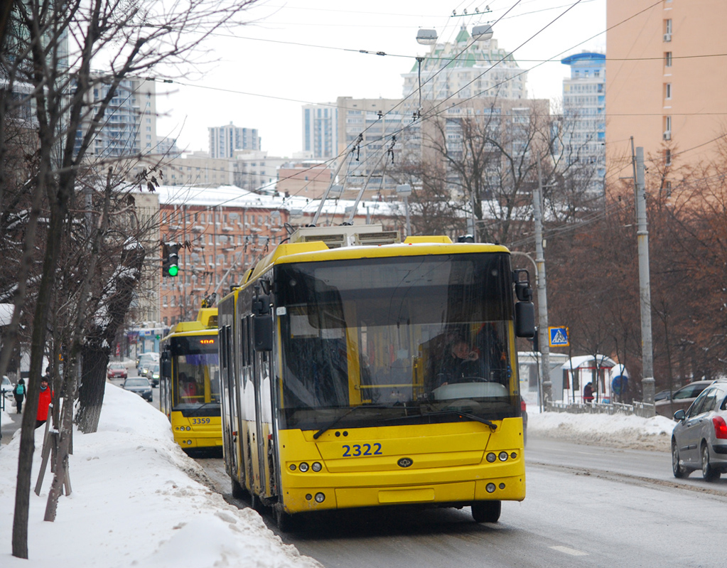 Киев, Богдан Т90110 № 2322 Киев, Богдан Т90110 № 2322
