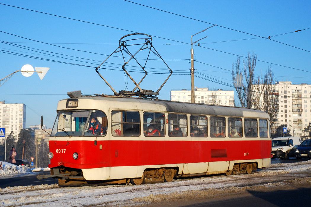 Киев, Tatra T3SU № 6017