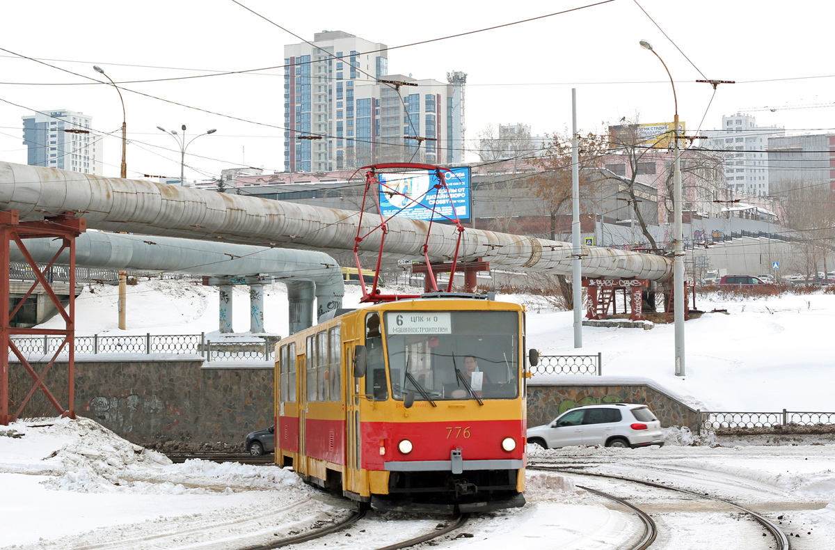 Екатеринбург, Tatra T6B5SU № 776