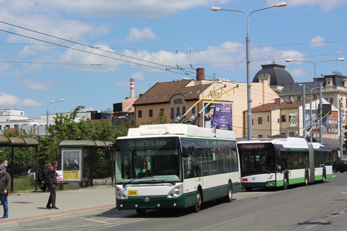 Пльзень, Škoda 24Tr Irisbus Citelis № 504