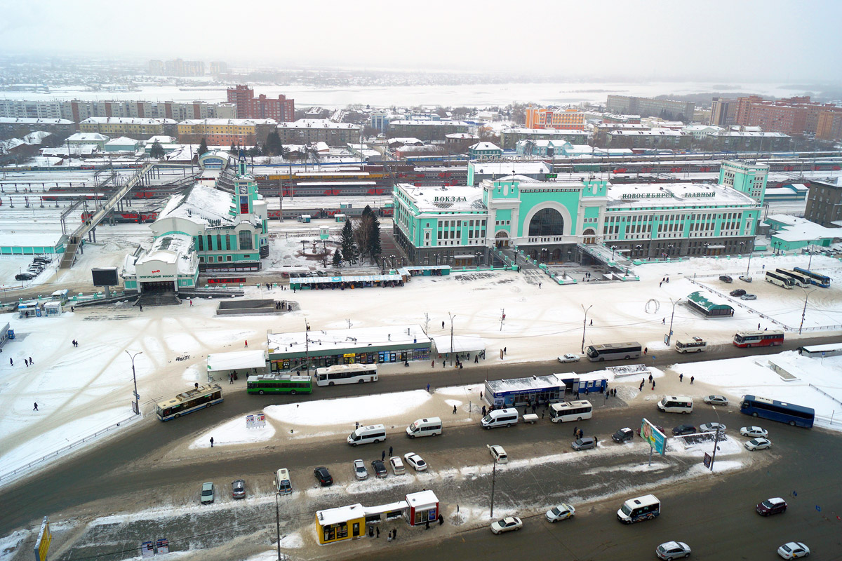 Novossibirsk — Trolleybus roads