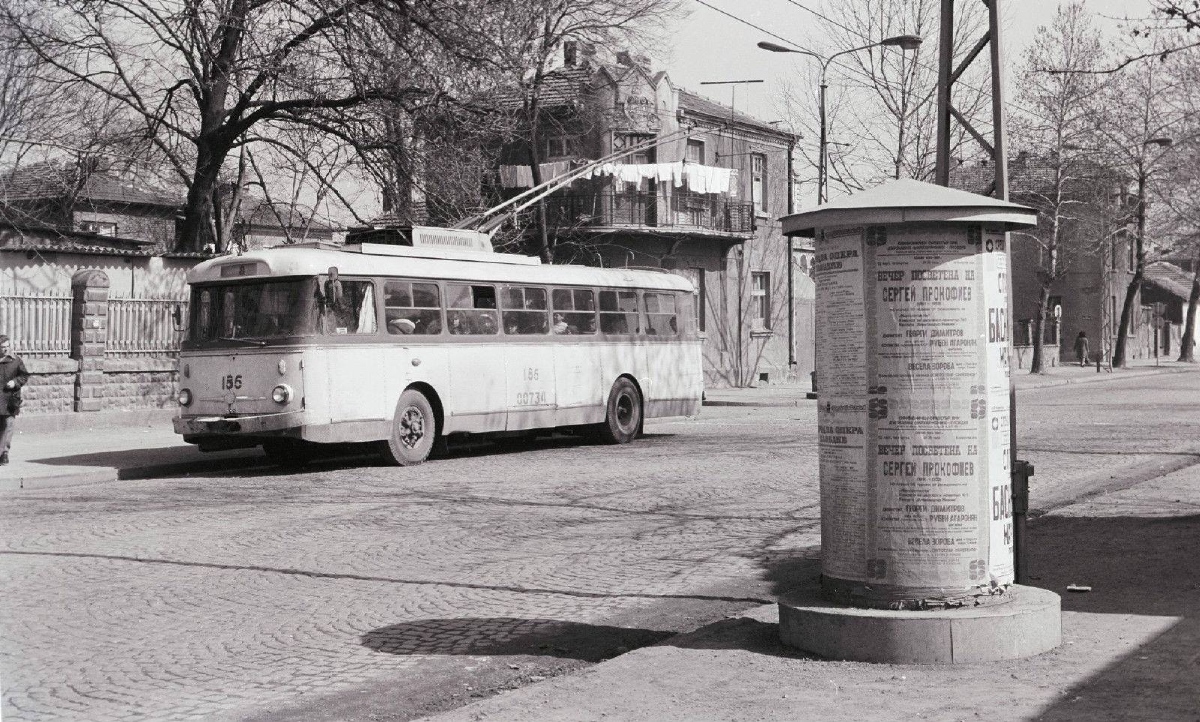 普羅夫迪夫, Škoda 9Tr17 # 186; 普羅夫迪夫 — Historical —  Тrolleybus photos