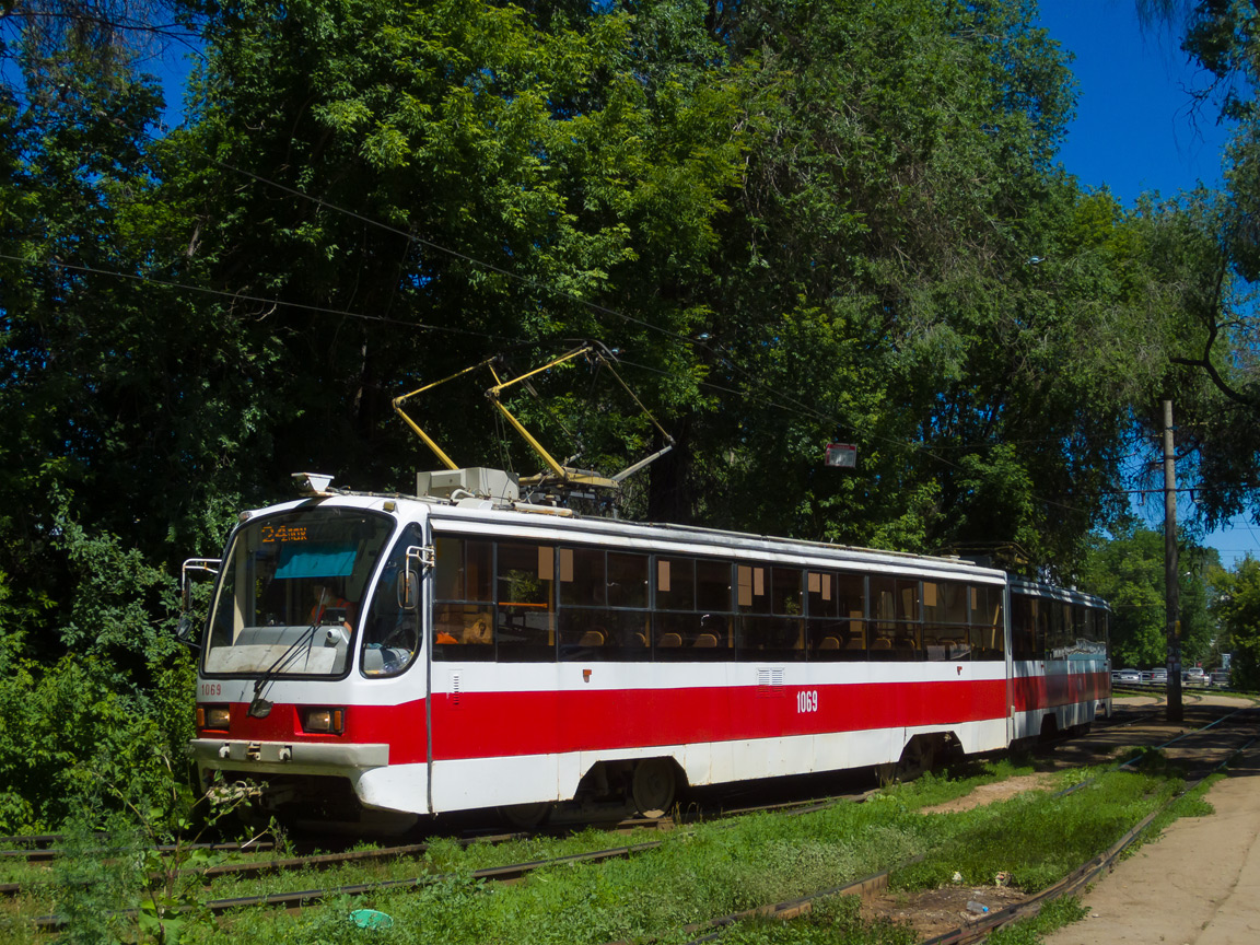 Самара, 71-405 № 1069; Самара — Конечные станции и кольца (трамвай)
