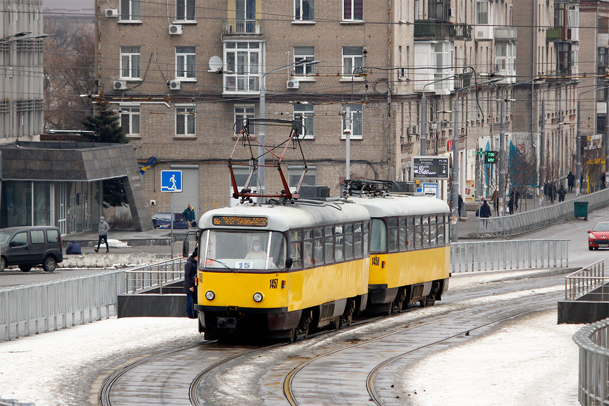 Днепр, Tatra T4D-MT № 1457