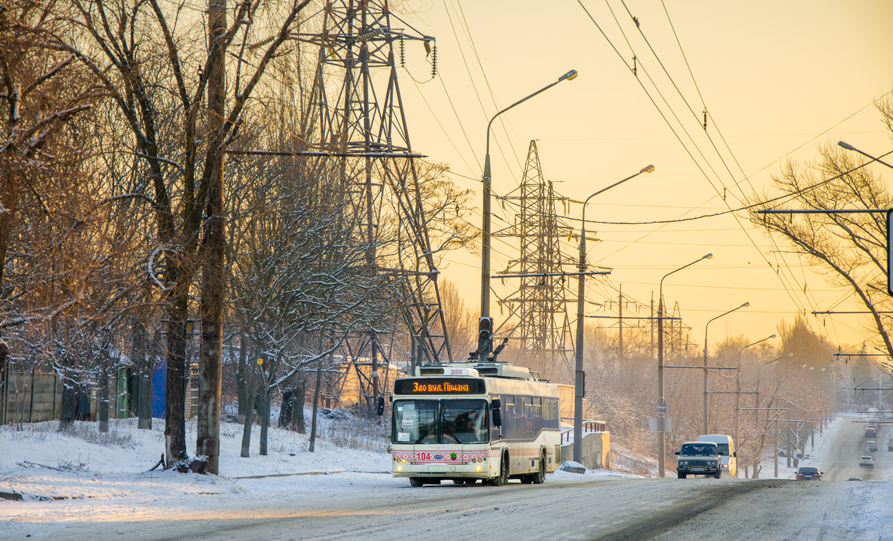 Zaporizhzhia, Dnipro T103 # 104 Zaporizhzhia, Dnipro T103 # 104