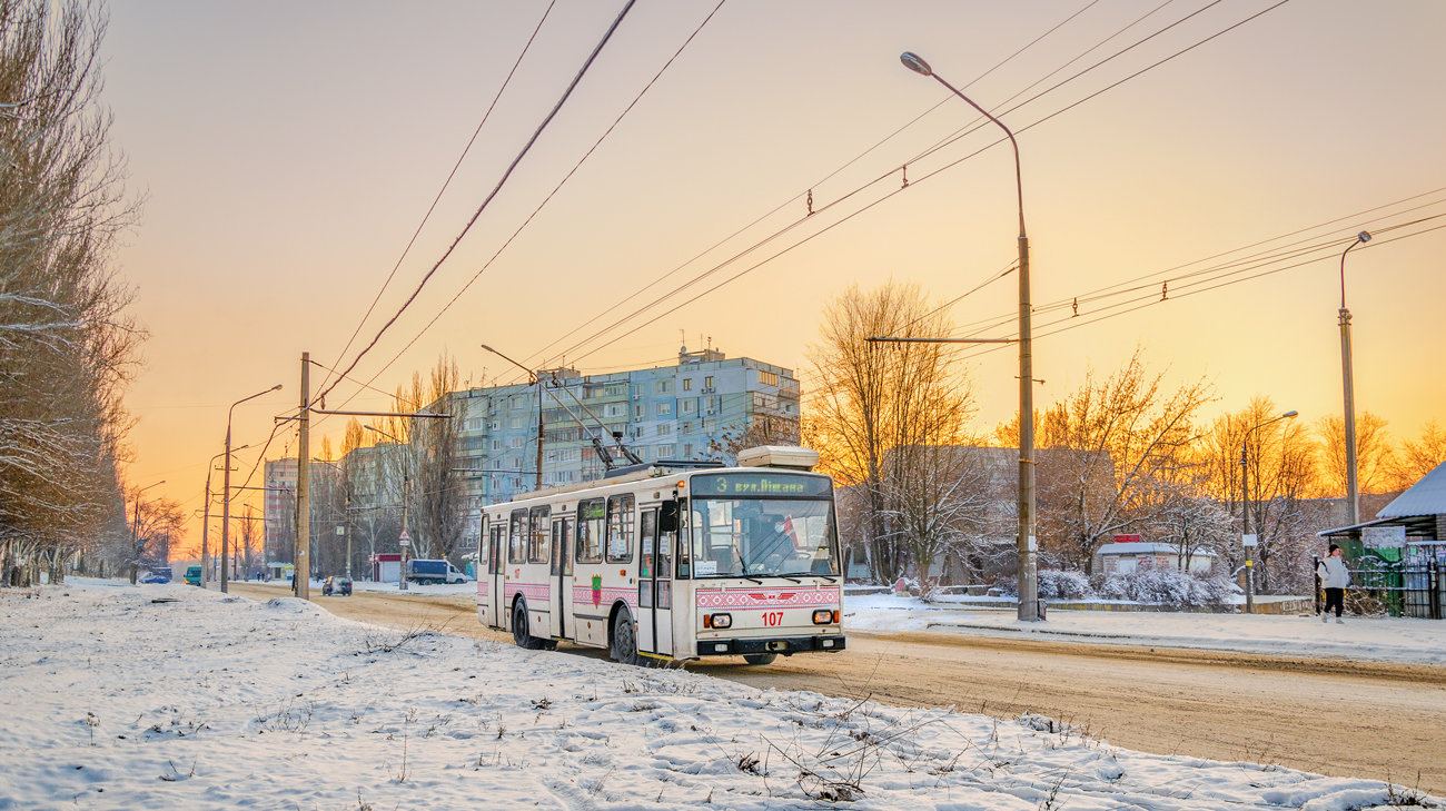 Запорожье, Škoda 14TrM № 107