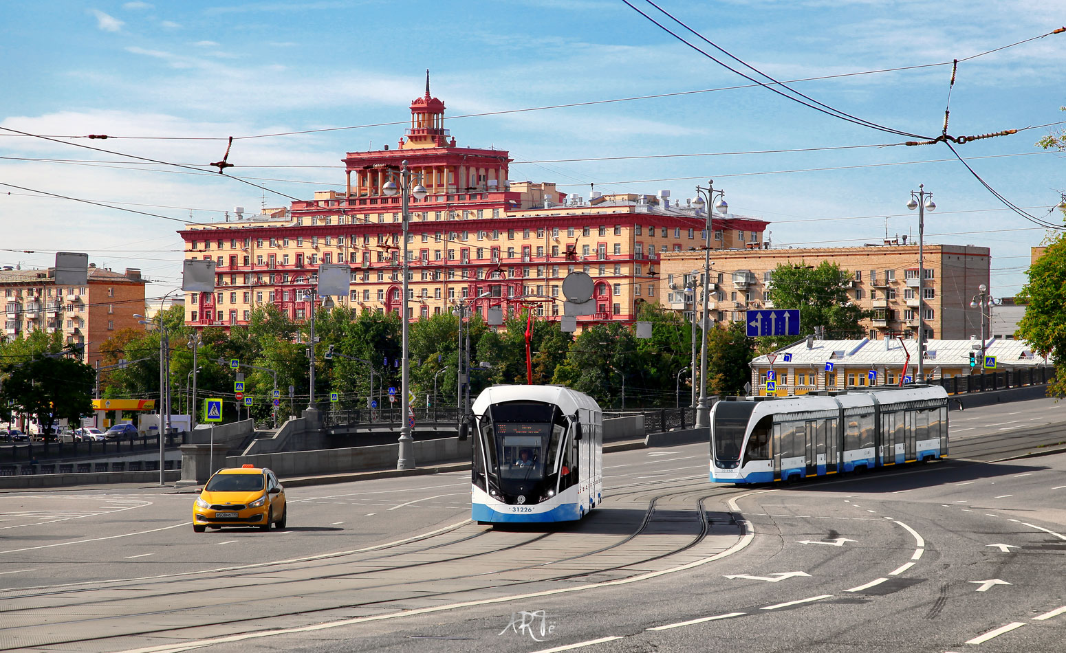 Москва — Трамвайные линии: ЦАО