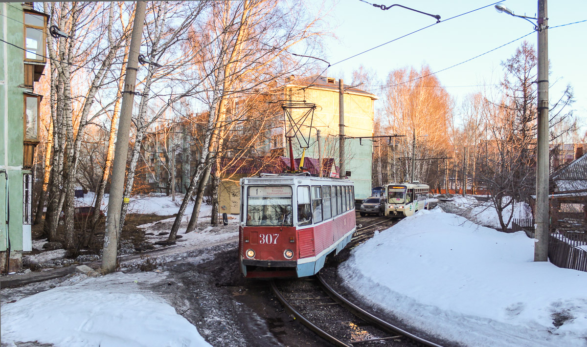 Томск, 71-605 (КТМ-5М3) № 307