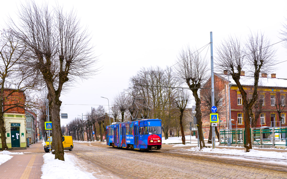 Лиепая, Tatra KT4D № 239