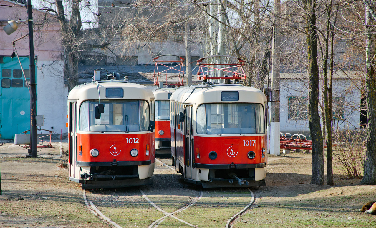 Mariupol, Tatra T3SUCS Nr 1012; Mariupol, Tatra T3SUCS Nr 1017