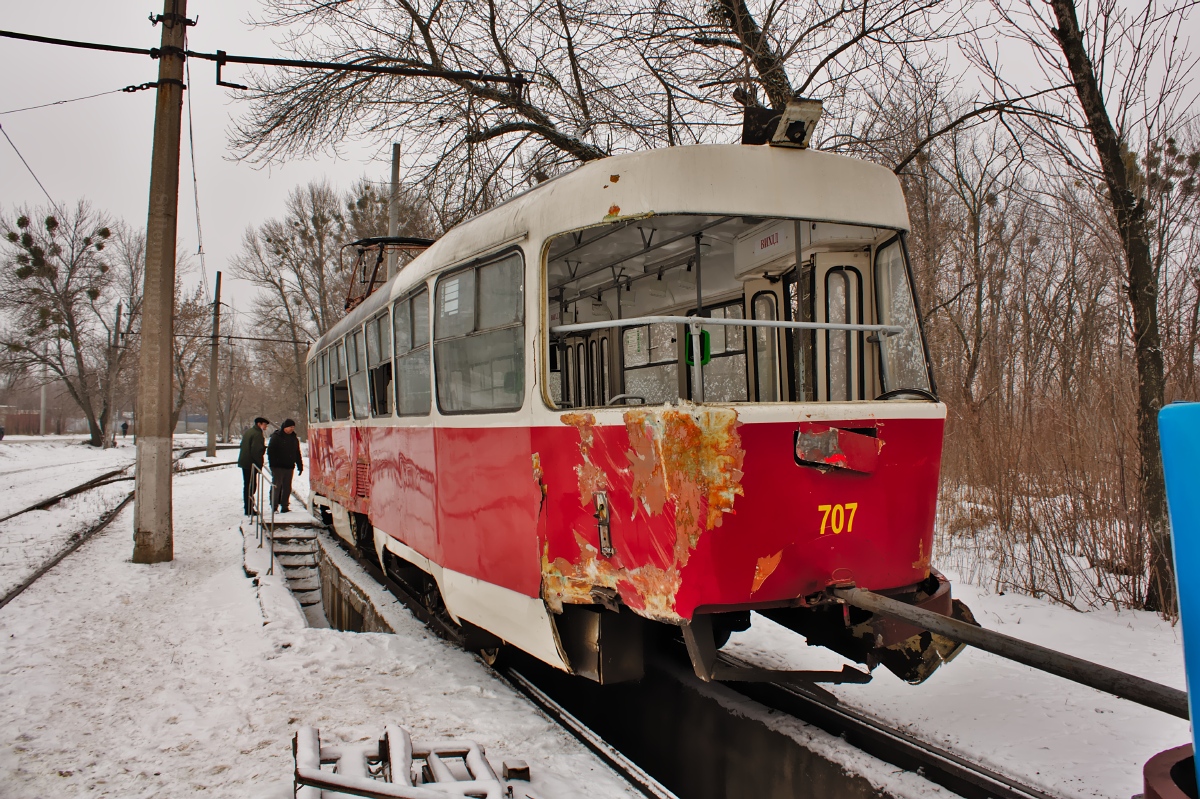 Харьков, T3-ВПСт № 707; Харьков — Происшествия