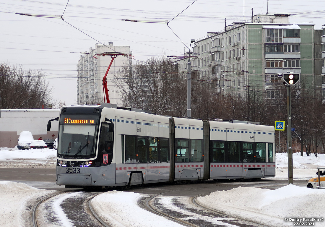 Москва, 71-414 (Pesa Fokstrot) № 3533 Москва, 71-414 (Pesa Fokstrot) № 3533