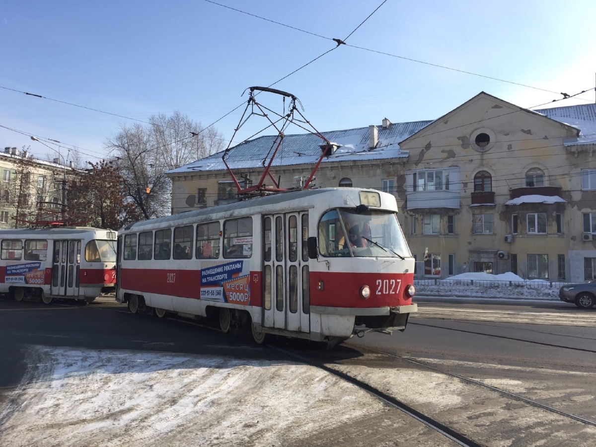 Samara, Tatra T3SU (2-door) № 2027