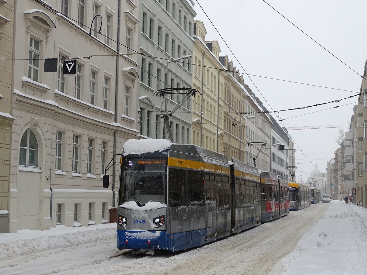 Leipzig, HeiterBlick NGTW6L № 1346 Leipzig, HeiterBlick NGTW6L № 1346
