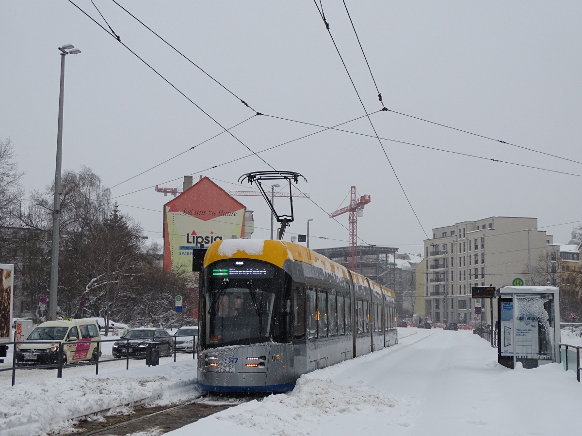 Лейпциг, Solaris Tramino Leipzig (NGT10) № 1017