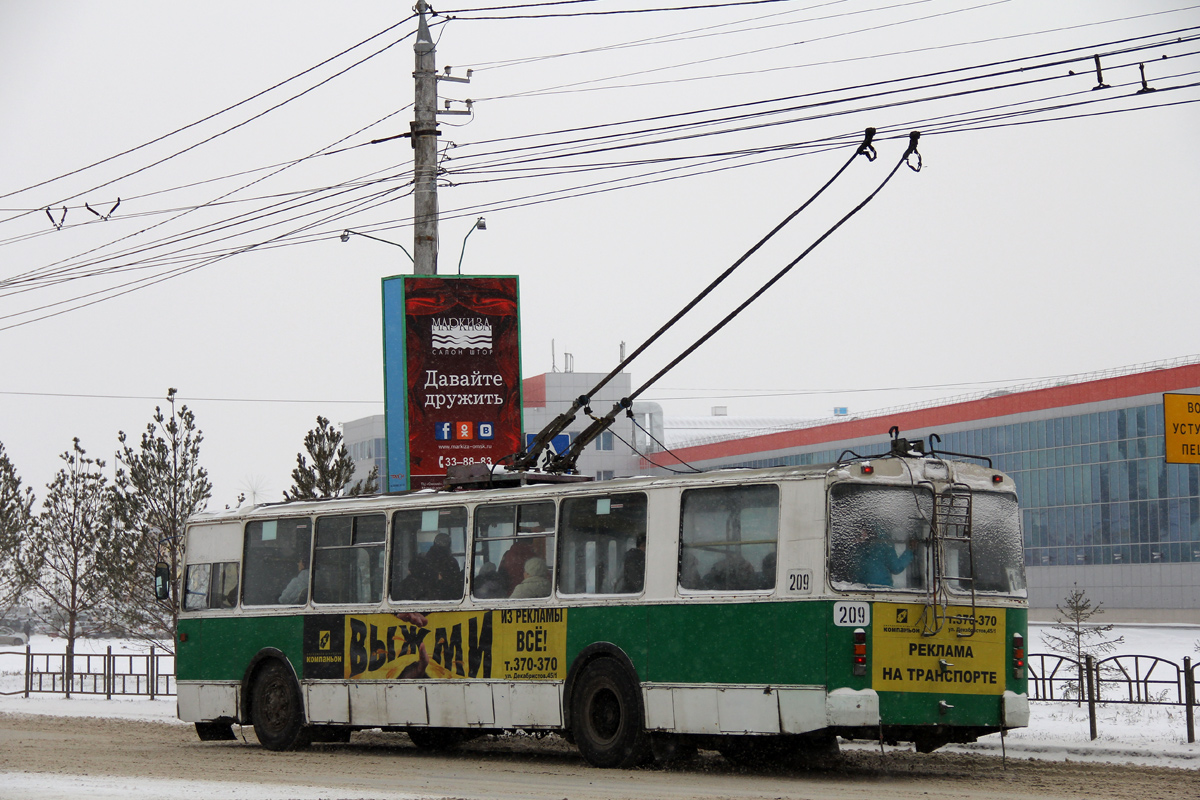 Омск, ЗиУ-682Г [Г00] № 209