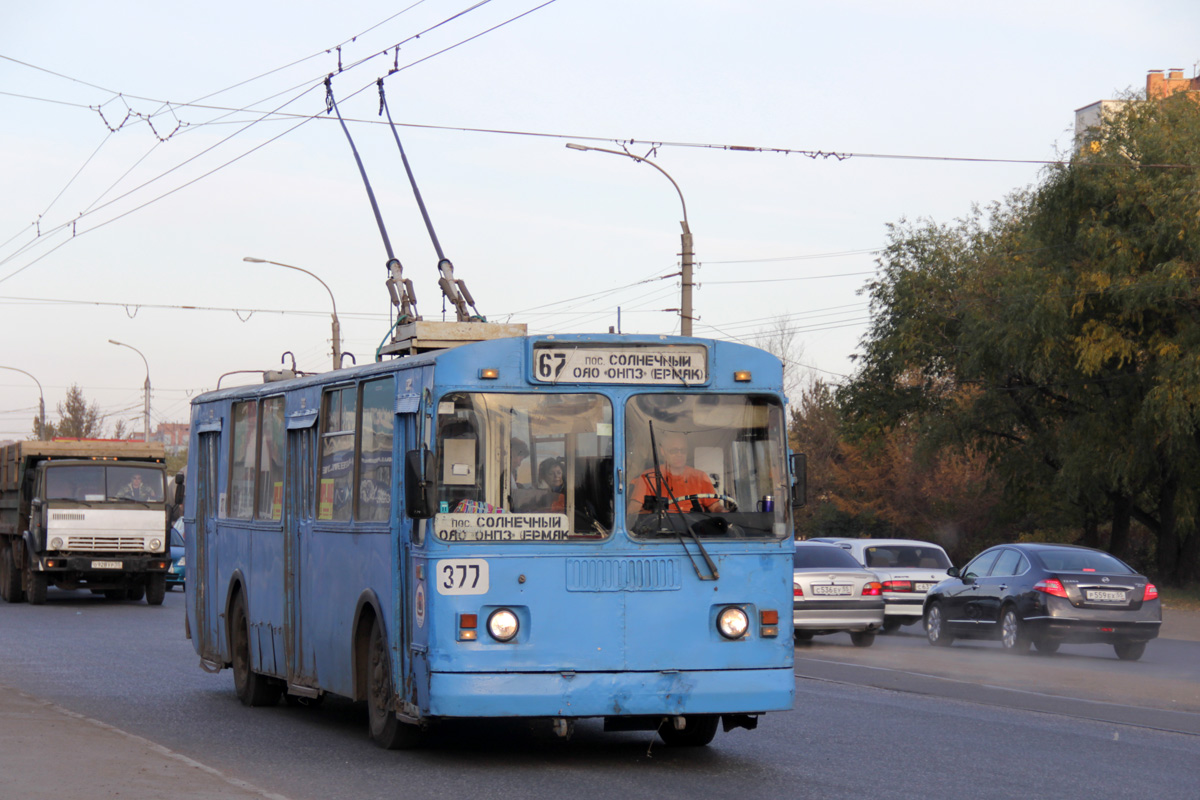 Омск, ЗиУ-682Г (СЗТМ) № 377