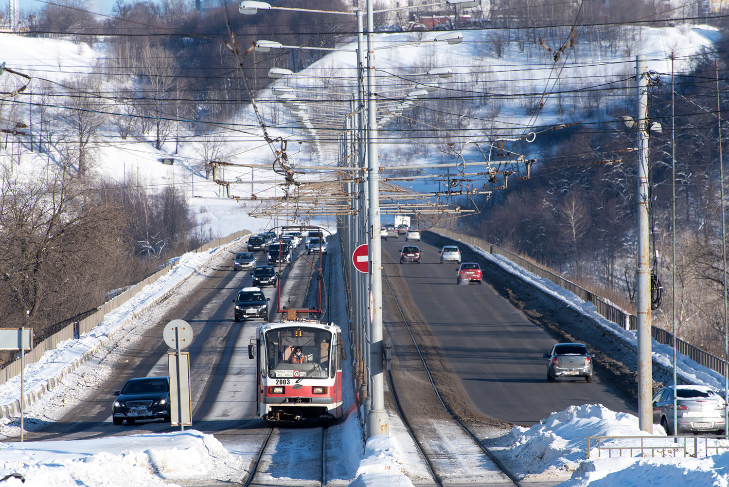 Ніжні Ноўгарад — Трамвайные линии
