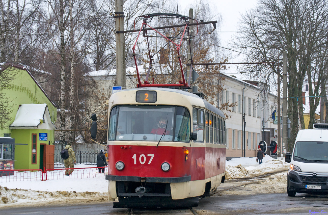 Конотоп, Tatra T3A № 107