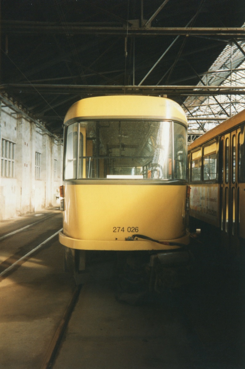 Дрезден, Tatra B4D-MS № 274 026 Дрезден, Tatra B4D-MS № 274 026