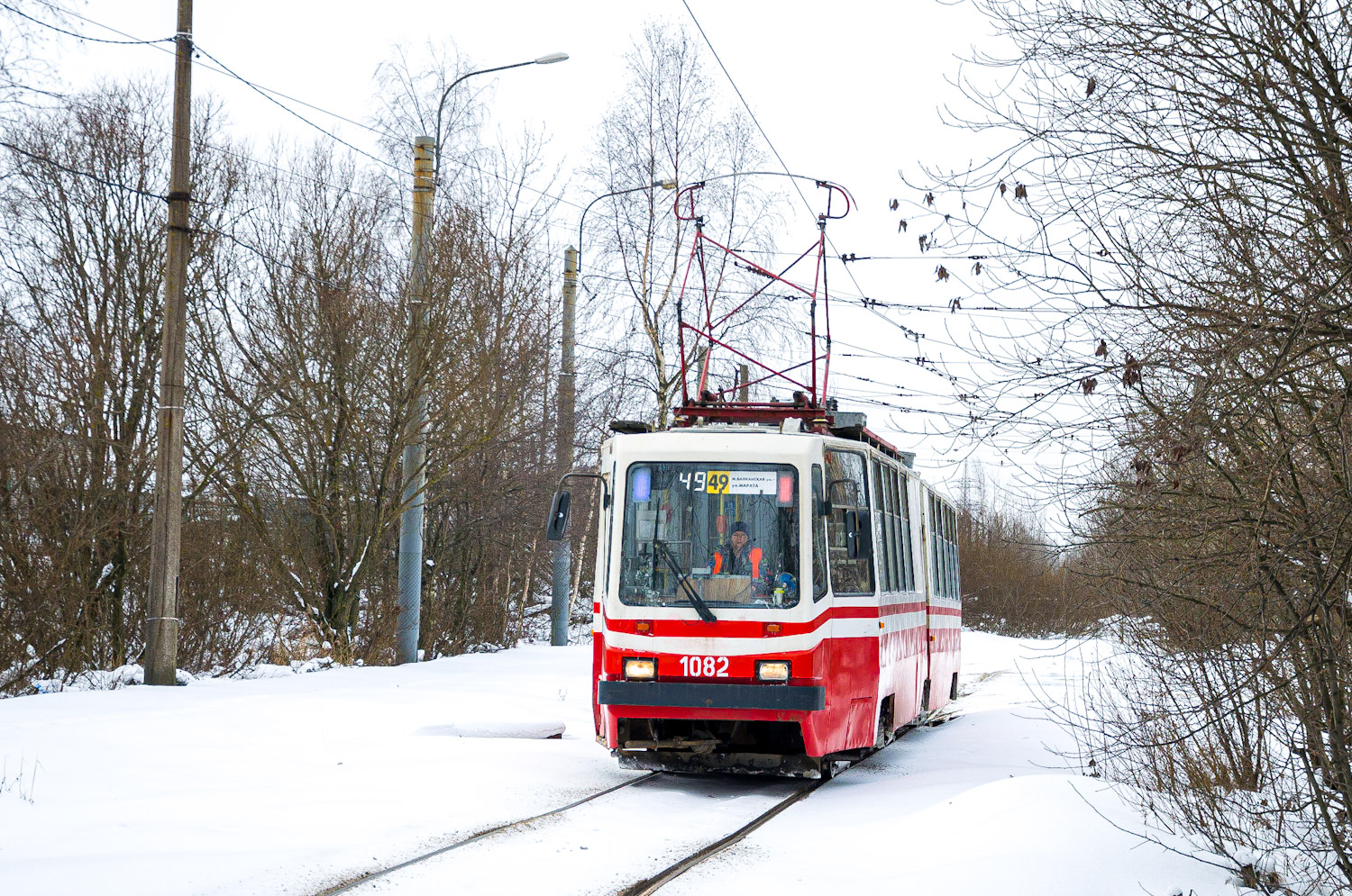 Санкт-Пецярбург, ЛВС-86К № 1082