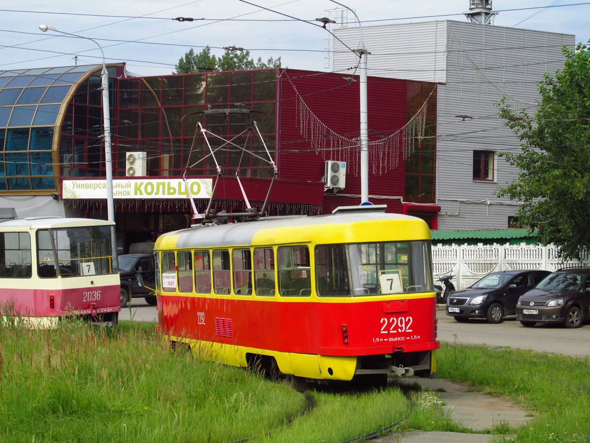 Ижевск, Tatra T3K № 2292