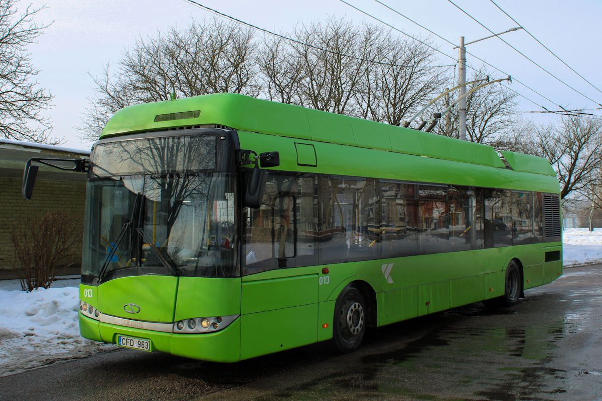 Kaunas, Solaris Trollino III 12 AC № 013