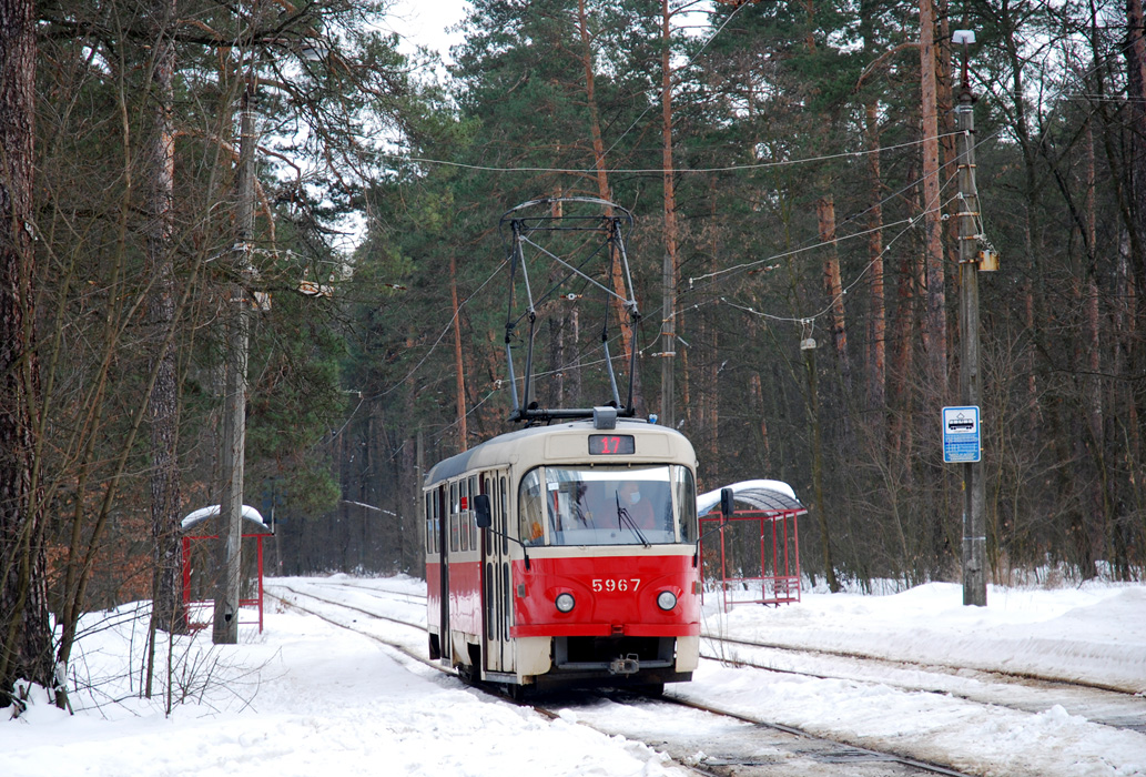 Киев, Tatra T3SU № 5967