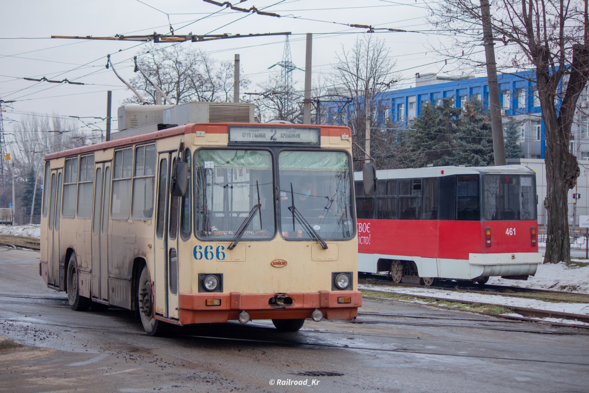 Кривой Рог, ЮМЗ Т2 мод. 7 № 666