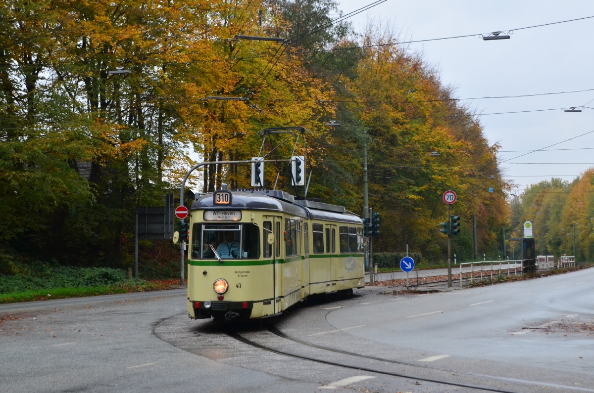 Бохум – Гельзенкирхен, Duewag GT6ZR № 40 Бохум – Гельзенкирхен, Duewag GT6ZR № 40