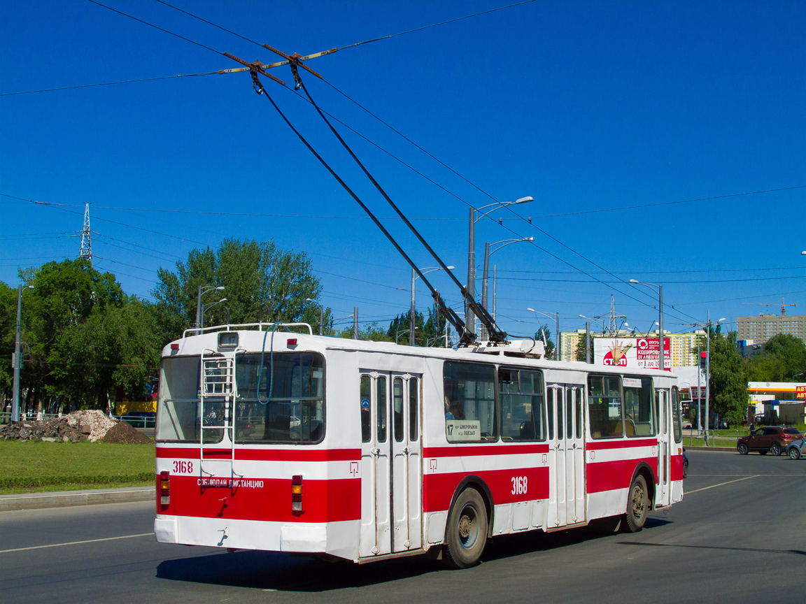 Samara, ZiU-682G [G00] # 3168; Samara — Terminus stations and loops (trolleybus)