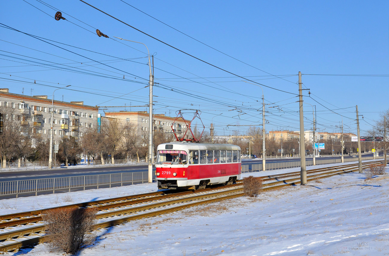Волгоград, Tatra T3SU № 2799