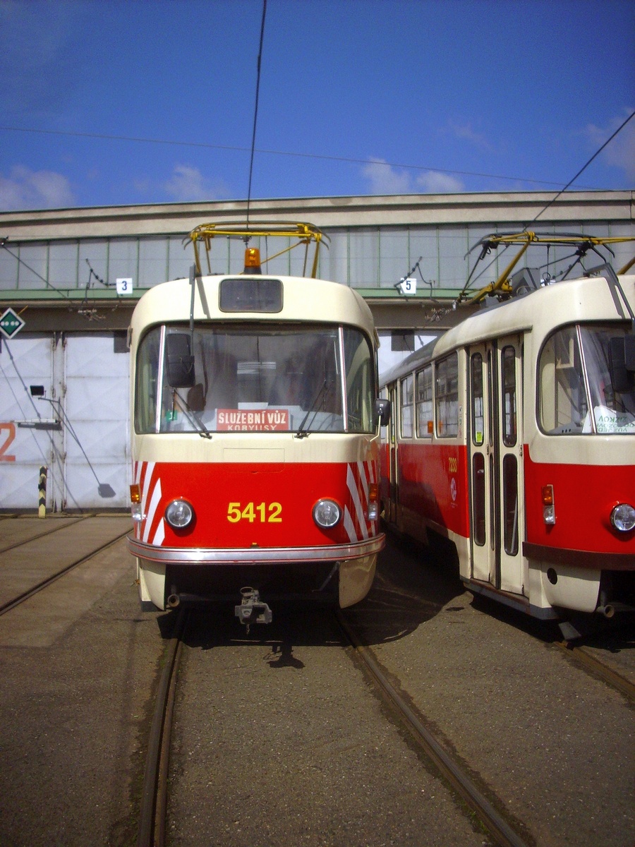 Prague, Tatra T3M Br. 5412 Prague, Tatra T3M Br. 5412