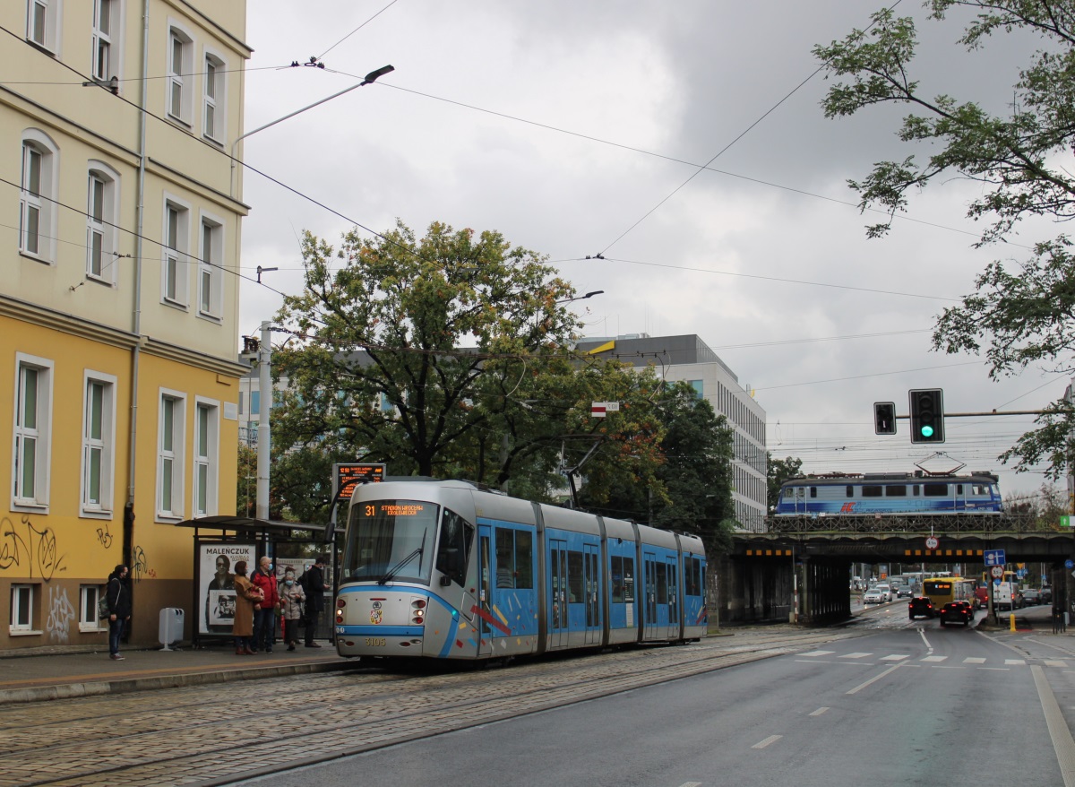 Vroclav, Škoda 19T Elektra č. 3105