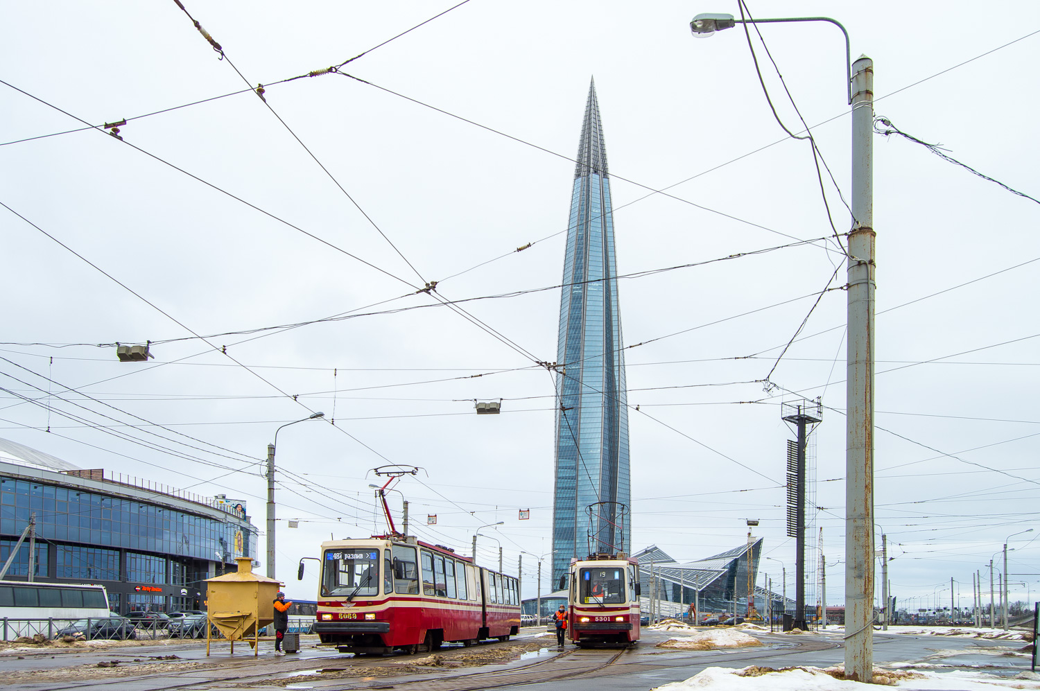 Санкт-Петербург, ЛВС-86К № 5059; Санкт-Петербург, 71-134К (ЛМ-99К) № 5301
