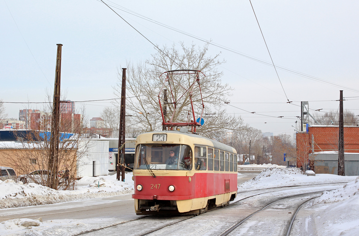 叶卡捷琳堡, Tatra T3SU # 247
