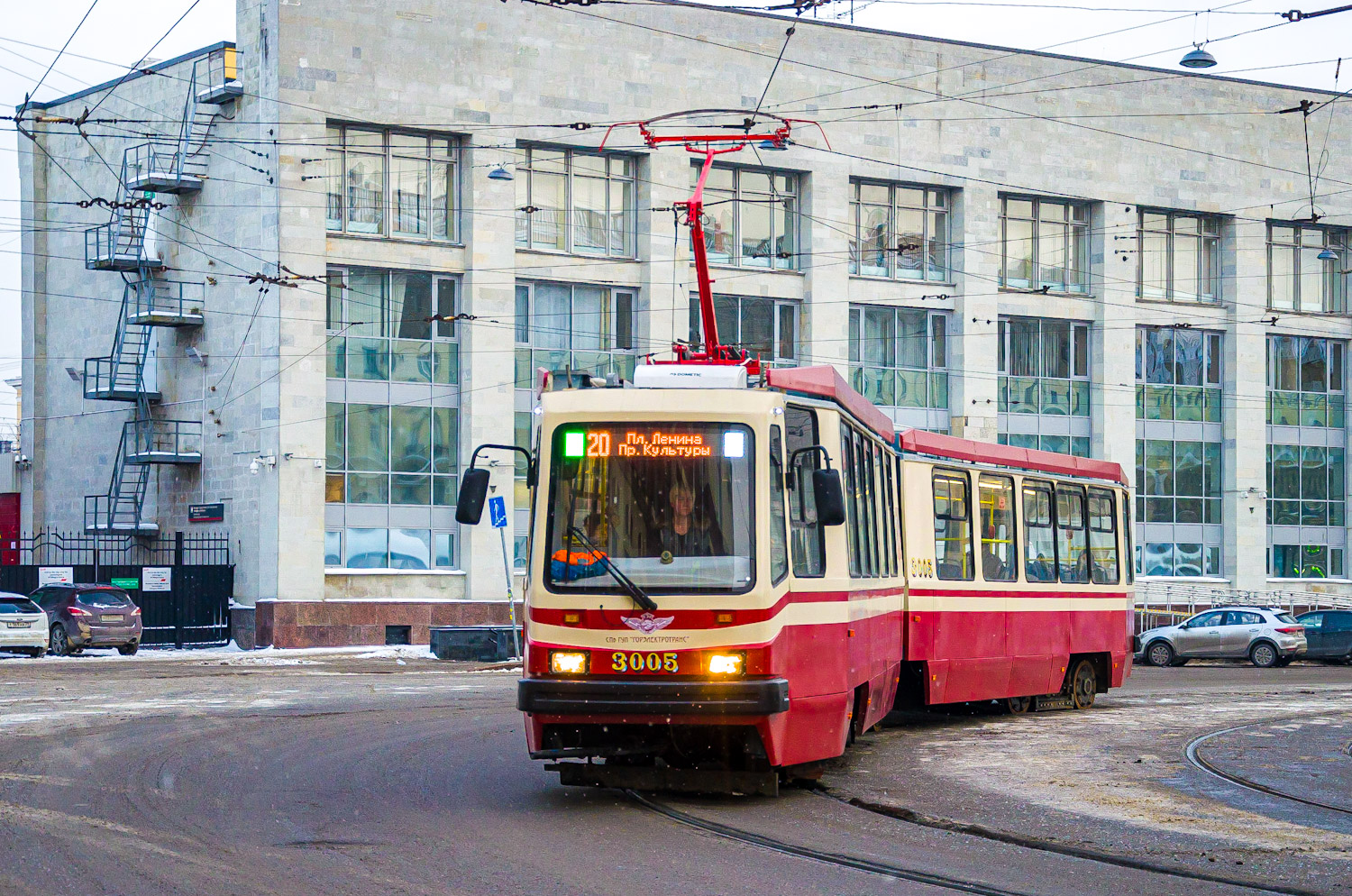 Санкт-Петербург, ЛВС-86М2 № 3005