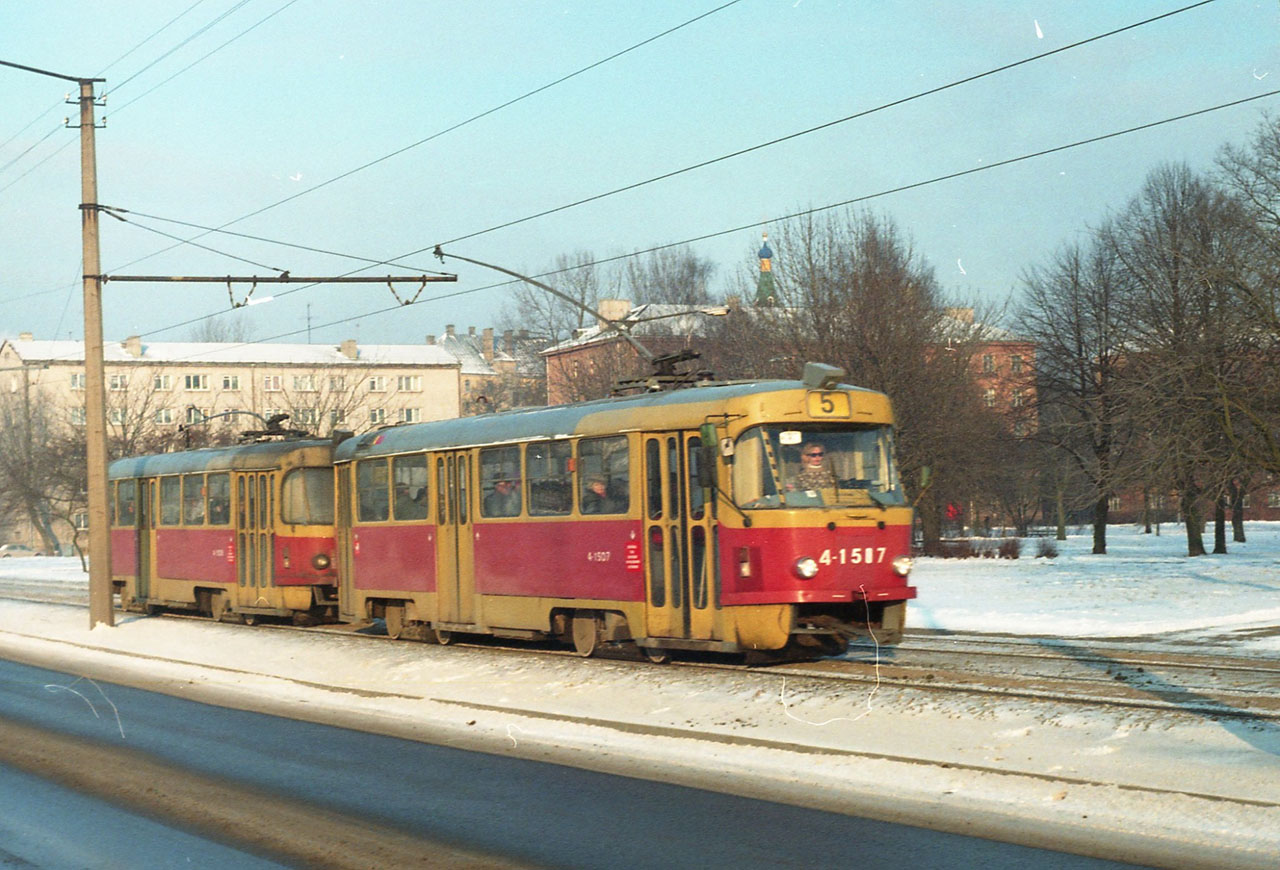 Рига, Tatra T3SU № 4-1507