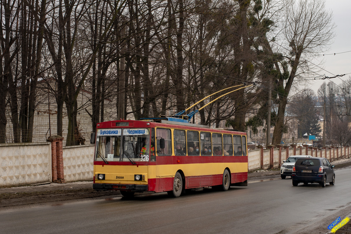 Csernovci, Škoda 14Tr89/6 — 326