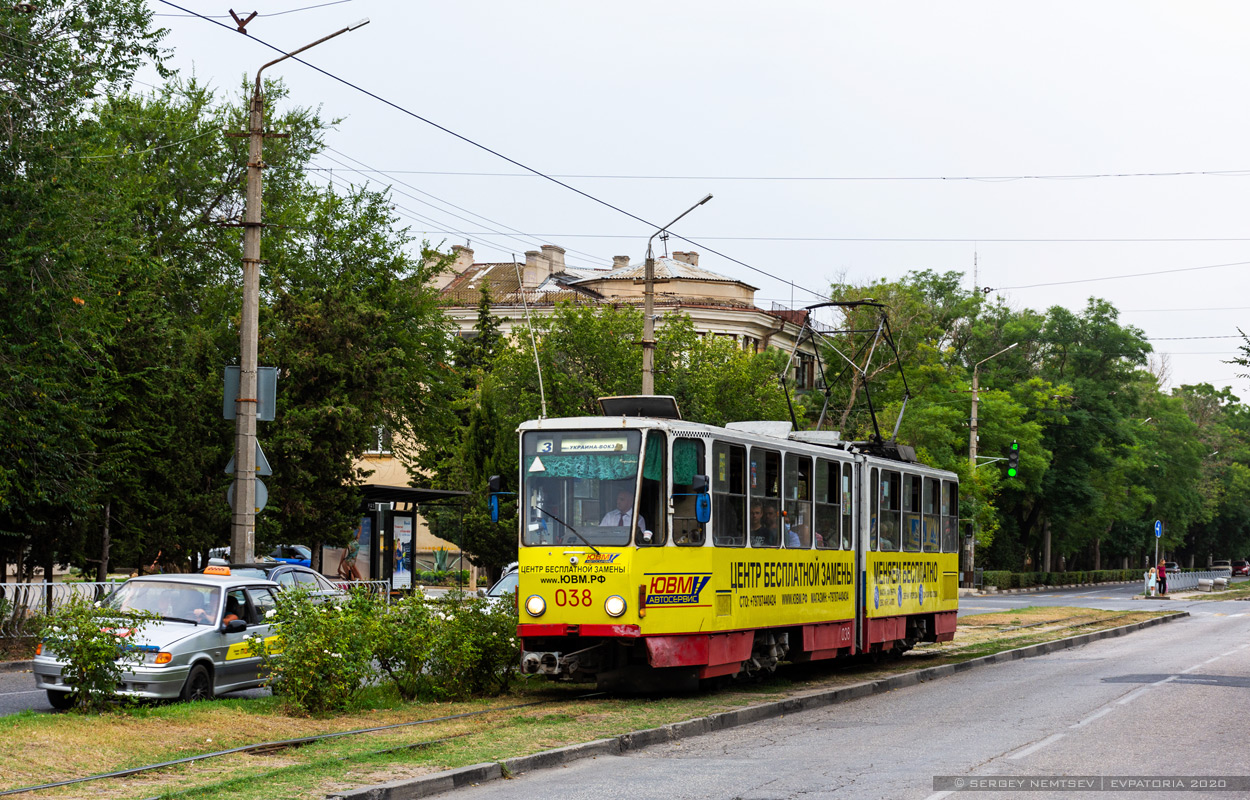 Евпатория, Tatra KT4SU № 038