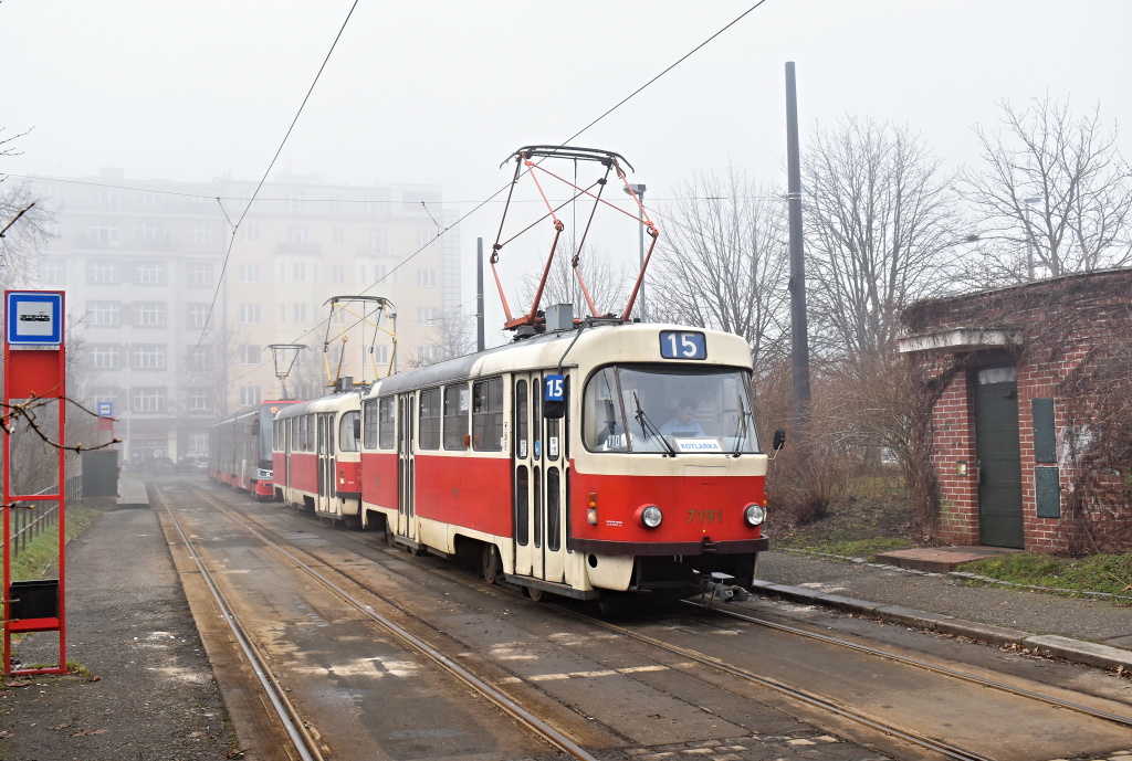 Прага, Tatra T3SUCS № 7191