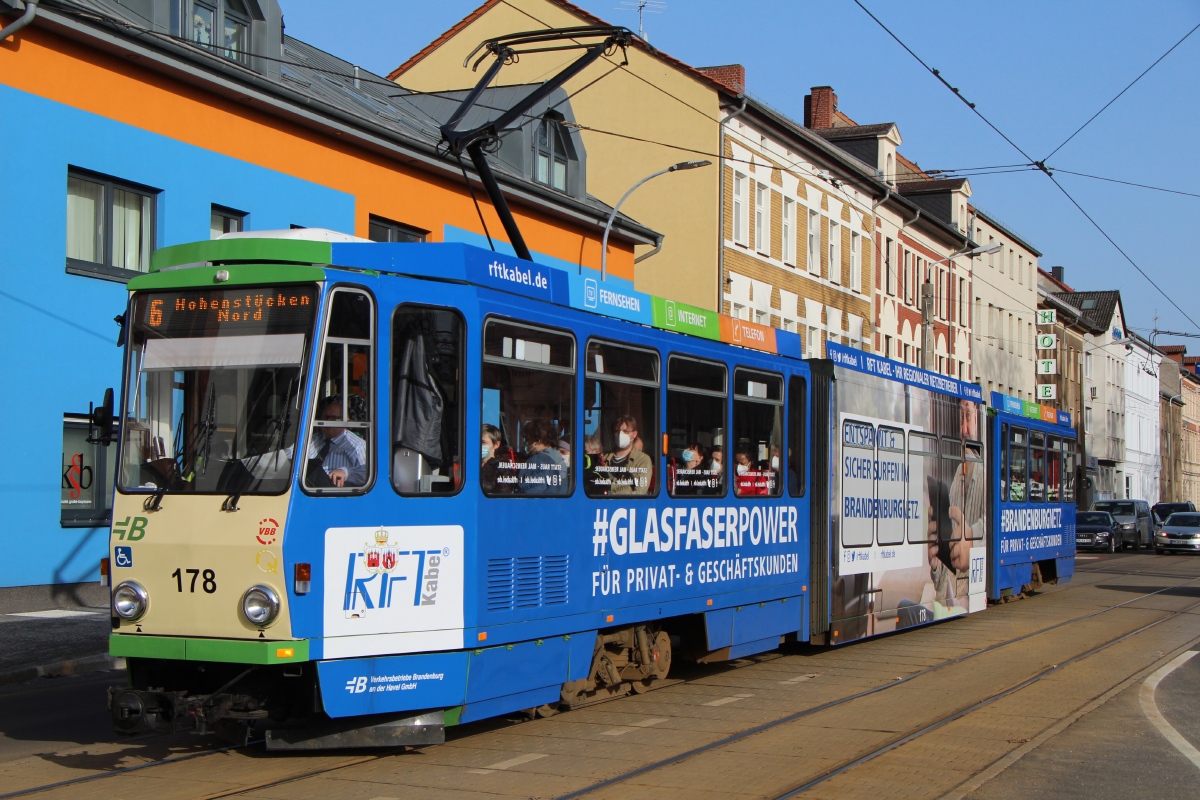 Бранденбург-на-Хафеле, Tatra KTNF6-B № 178