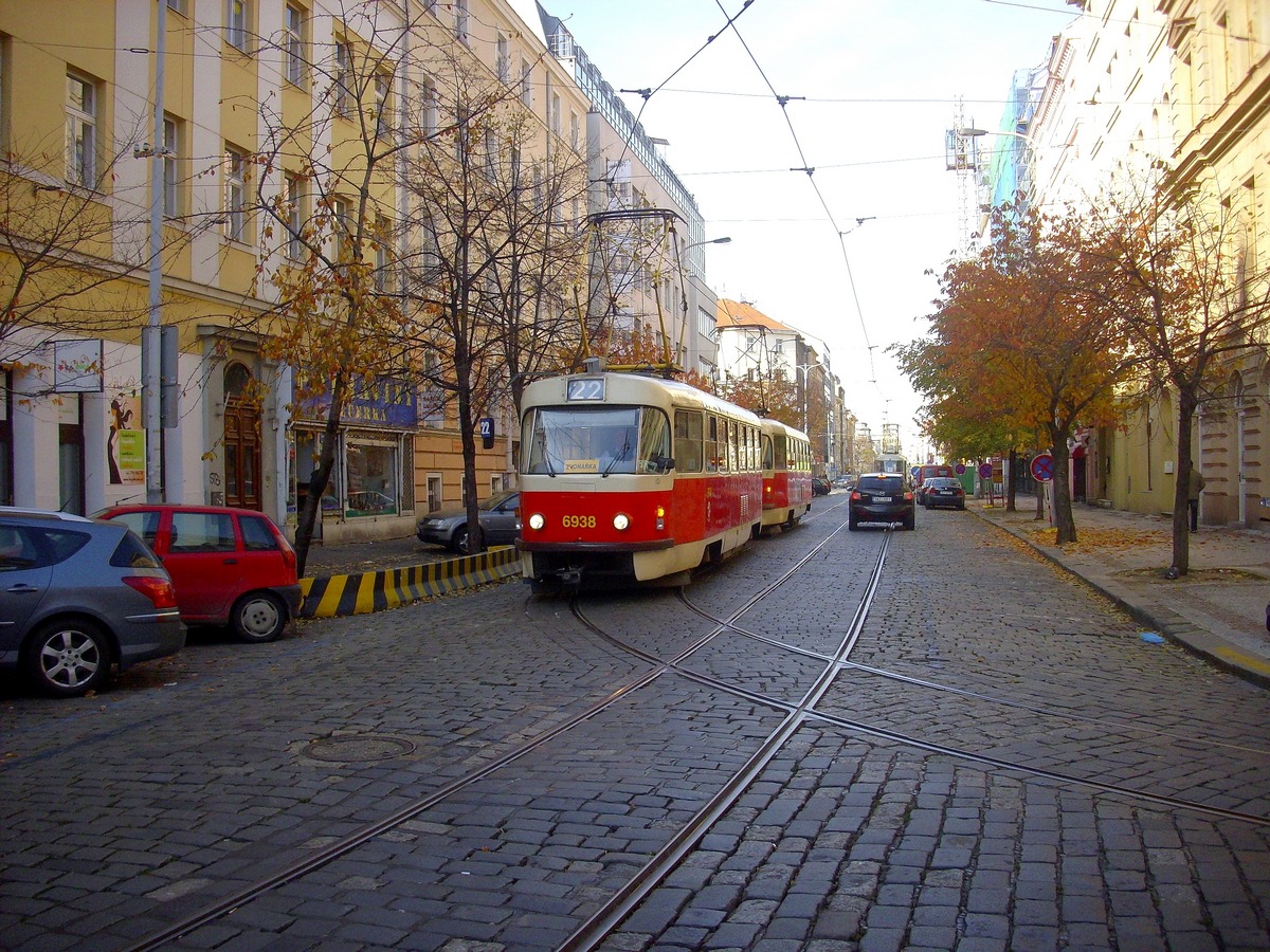 Прага, Tatra T3 № 6938 Прага, Tatra T3 № 6938