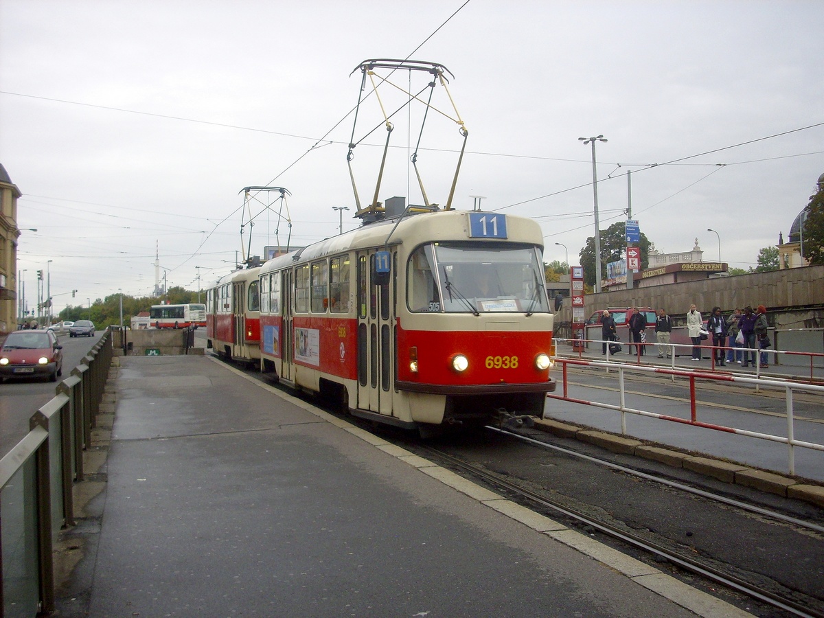 Прага, Tatra T3 № 6938 Прага, Tatra T3 № 6938