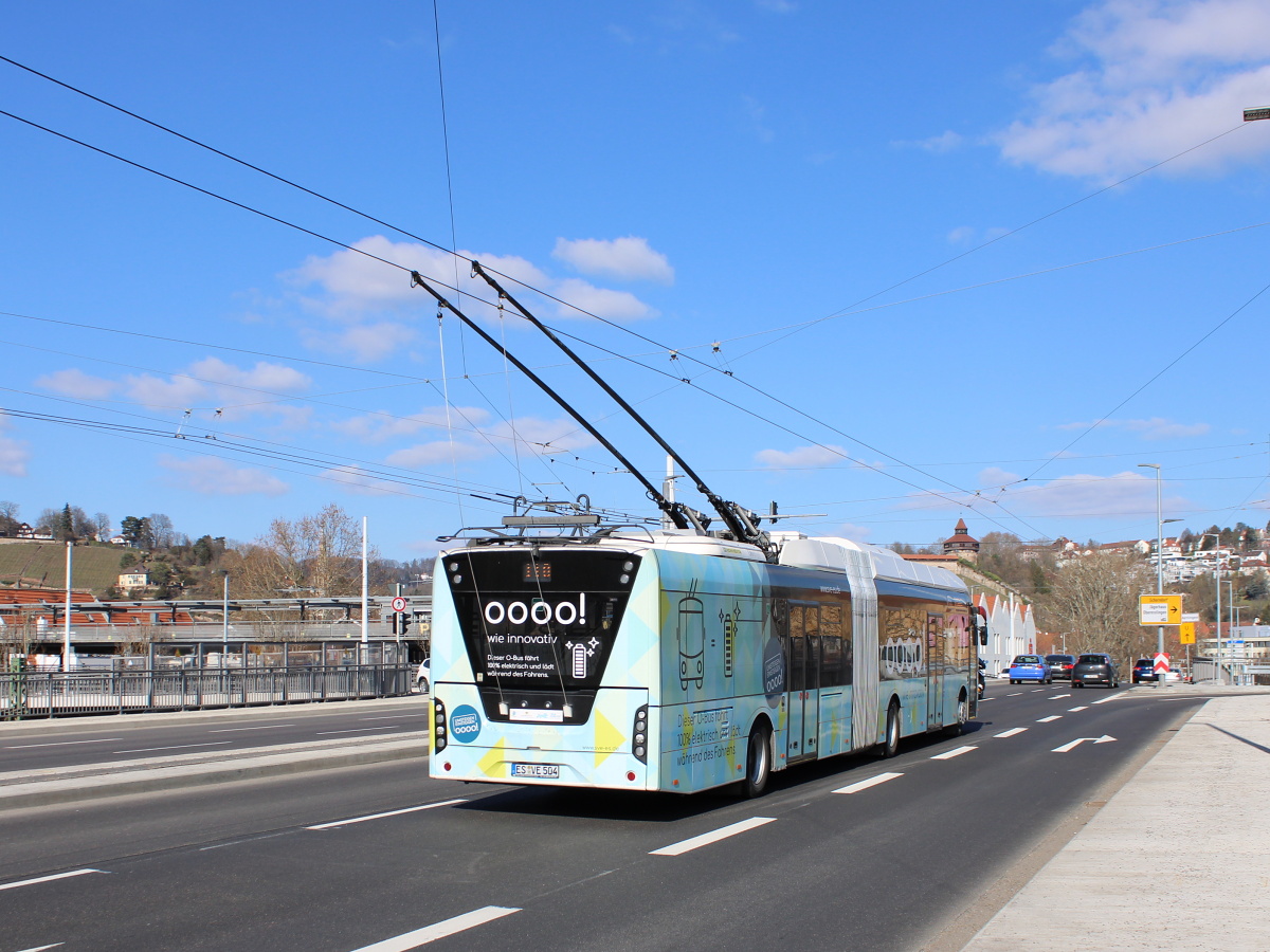 Эслинген-ам-Неккар, Solaris Trollino III 18,75 Kiepe MetroStyle № 504