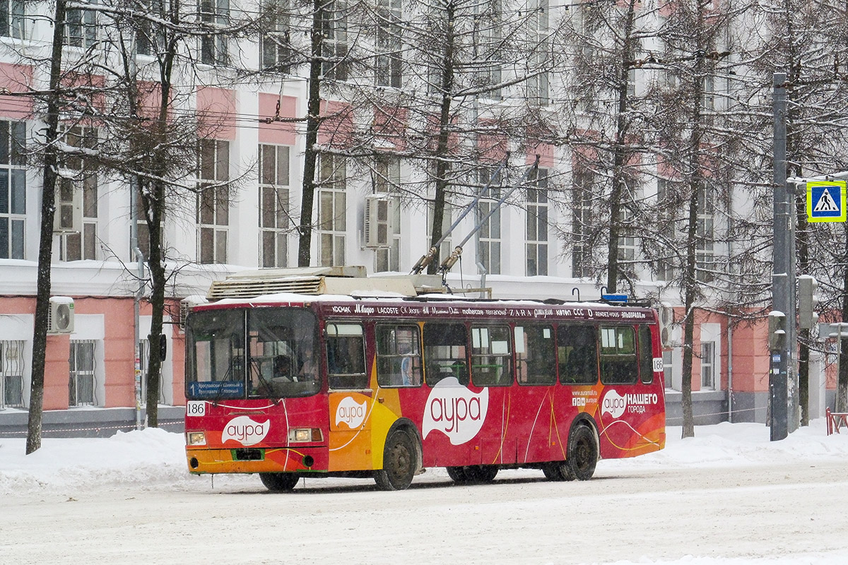 Ярославль, ЛиАЗ-5280 (ВЗТМ) № 186