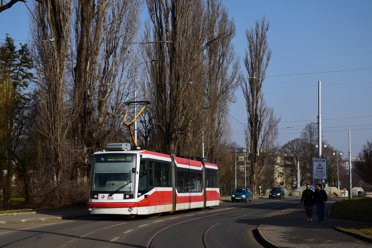 Брно, Škoda 03T6 Anitra № 1808